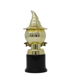Trofeo oscar o premio al mejor disfraz halloween calabaza 22 cm-Tus Disfraces