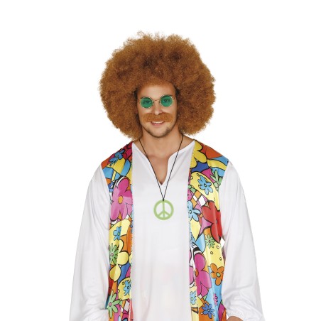 Gafas verdes redondas hippie