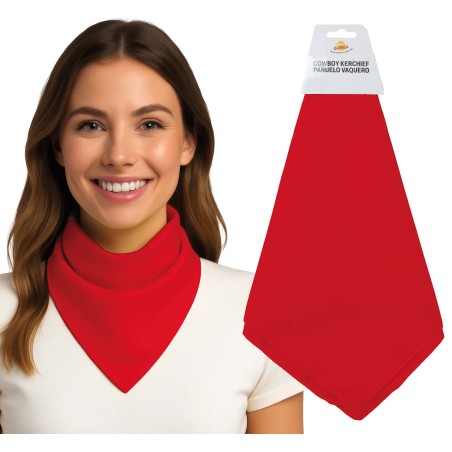 Pañuelo rojo adulto-Tus Disfraces baratos