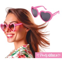 Gafas corazon rosas-Tus disfraces baratos