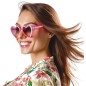 Gafas corazon rosas