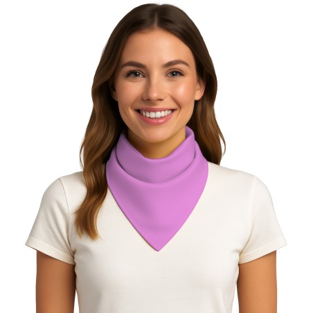 Pañuelo rosa adulto