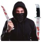 Cuchillo con sangre realista 33 cm
