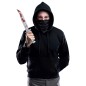 Cuchillo con sangre realista 33 cm
