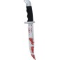 Cuchillo con sangre realista 33 cm