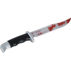 Cuchillo con sangre realista 33 cm -Tus disfraces baratos