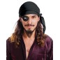 Pañuelo pirata negro