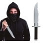 Cuchillo con sierra 33 cm realista