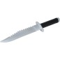 Cuchillo con sierra 33 cm realista