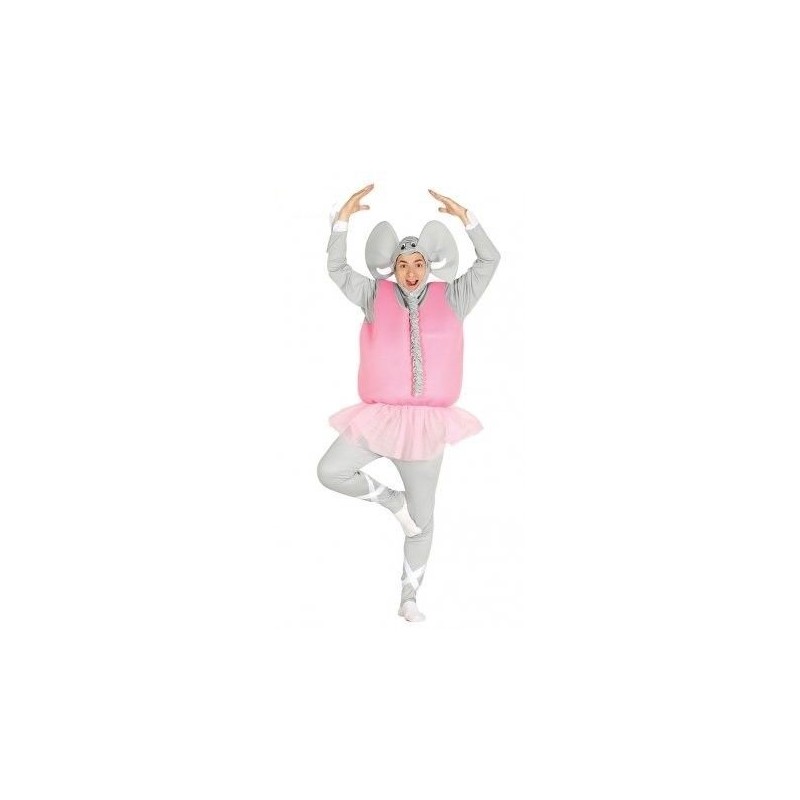 Disfraz elefante bailarina con tutu talla L 52-54