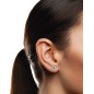 Pendientes brillantes con iman 2 uds