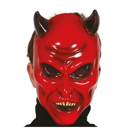 Mascara diablo barata en pvc-Tus Disfraces