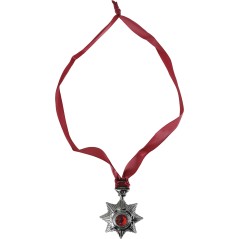 Collar vampiro con medallon 9 cm -Tus disfraces baratos