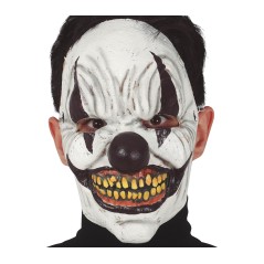 Mascara payaso halloween media cara -Tus disfraces baratos