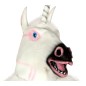 Mascara unicornio blanco careta