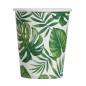 Vasos hojas palma 6 uds