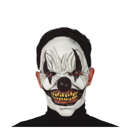 Mascara payaso halloween media cara