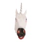 Mascara unicornio blanco careta