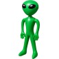 Alien verde hinchable 85 cm