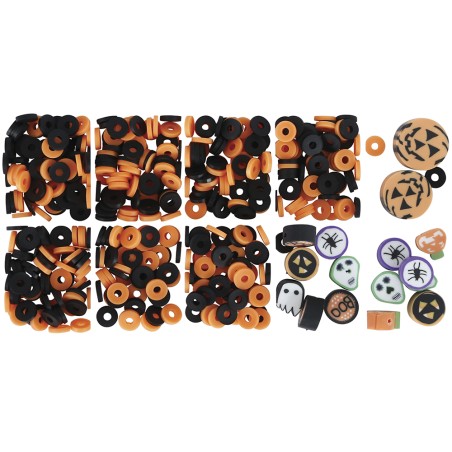 Caja 512 piezas para pulseras halloween