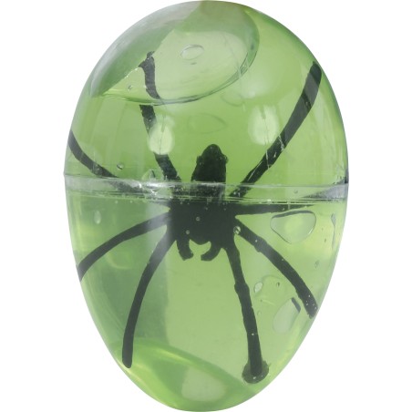 Huevo de araña con gel slime 1 ud