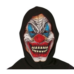 Mascara payaso diabolico con capucha barata -Tus disfraces