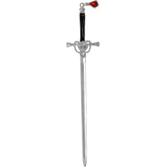 Broche pelo espada gotico 19 cm -Tus disfraces baratos
