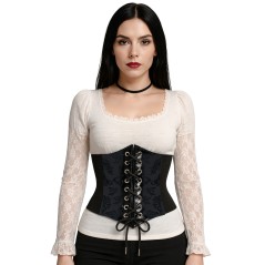 Corset negro mujer adulto