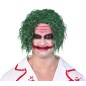 Peluca payaso verde joker