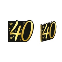 Libro firmas 40 cumpleaños 26 paginas