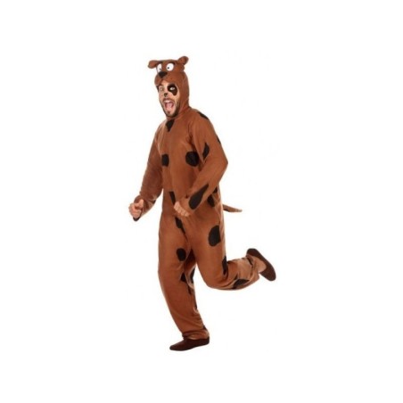 Disfraz perro marron sabueso talla ML hombre scooby