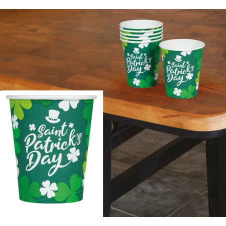 Vasos San Patricio 6 uds Tus disfraces baratos