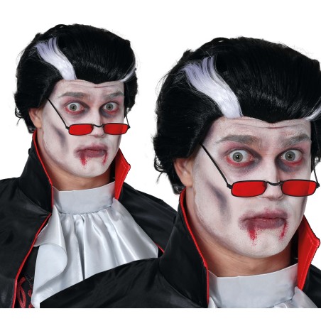 Peluca dracula-Tus Disfraces