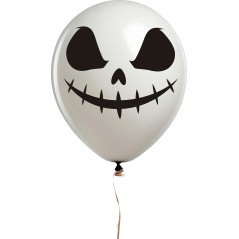 Globos  Jack pesadilla halloween 10 uds de 30 cm