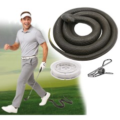 Serpiente con hilo de nylon y pinza broma-Tus Disfraces Baratos