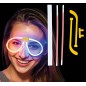 Gafas con  luz neon luminosas 1 ud