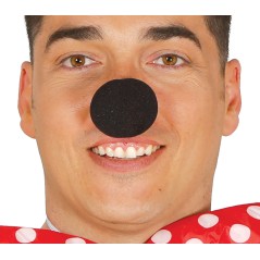 Nariz payaso negra nariz raton 5 cm-Tus disfraces baratos