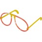 Gafas con  luz neon luminosas 1 ud