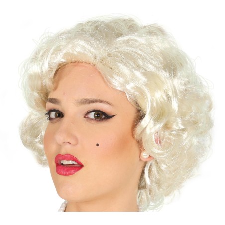 Peluca sex simbol cantante similar marilyn monroe-Tus disfraces baratos