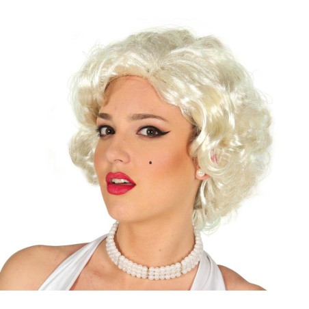 Peluca sex simbol cantante similar marilyn monroe