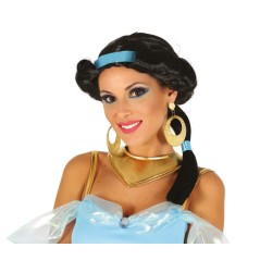 Peluca princesa del desierto Jazmin morena