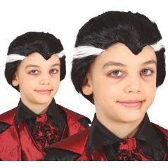 Peluca dracula vampiro infantil -Tus disfraces baratos