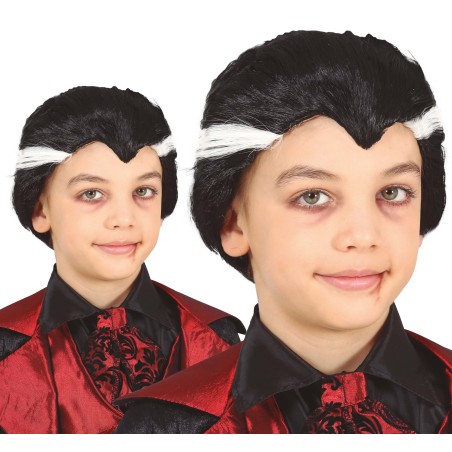 Peluca dracula vampiro infantil -Tus disfraces baratos
