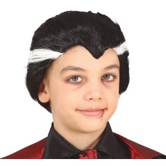 Peluca dracula vampiro infantil