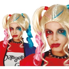 Peluca arlequinn adulto harley -Tus disfraces baratos