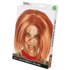 Peluca muñeco diabolico infantil-Tus Disfraces