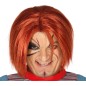 Peluca naranja similar a Chucky el muñeco diabolico