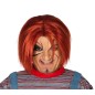 Peluca naranja similar a Chucky el muñeco diabolico