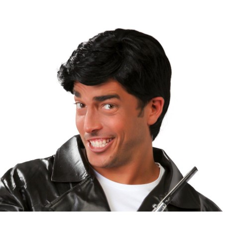 Peluca negra hombre chulo