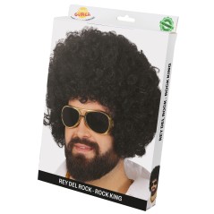 Peluca elvis tupe dani -Tus disfraces baratos